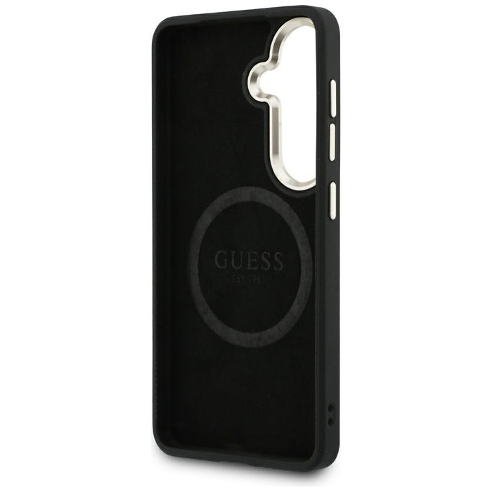 Guess 4G Embossed Ring MagSafe Case for Samsung Galaxy S26 - Pink