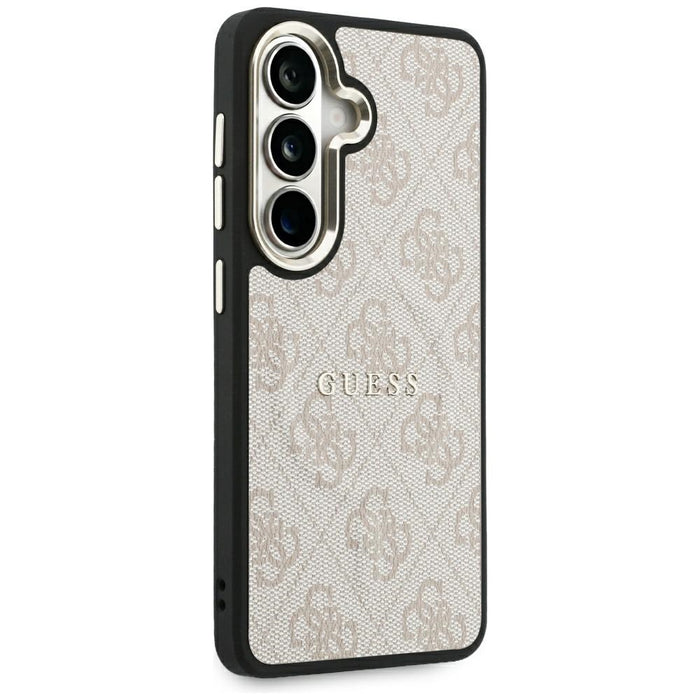 Guess 4G Embossed Ring MagSafe Case for Samsung Galaxy S26 - Pink