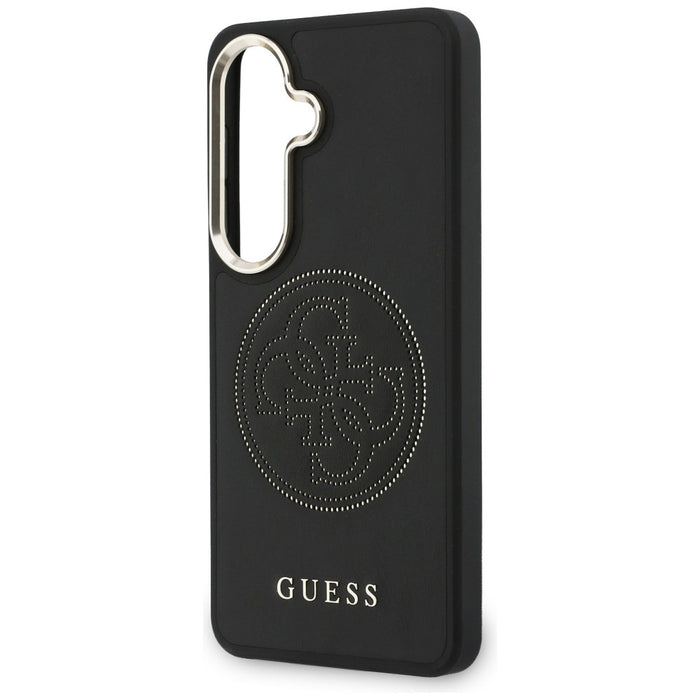 Guess Perforated Logo MagSafe Case for Samsung Galaxy S26 - Black