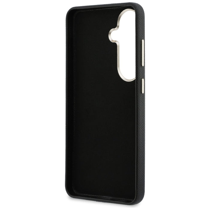 Guess Grained Big 4G Metal Logo case for Samsung Galaxy S26+ - black
