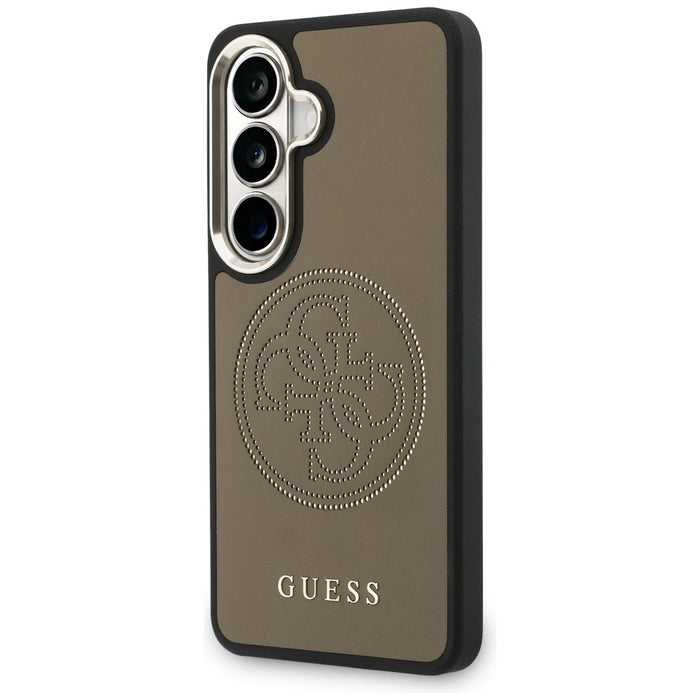 Guess Perforated Logo MagSafe Case for Samsung Galaxy S26 - Brown
