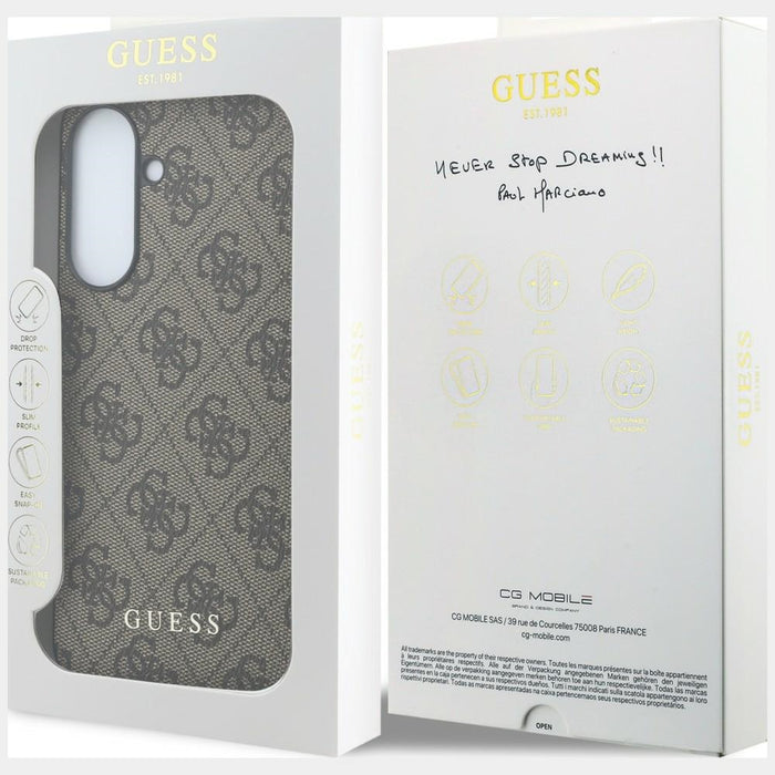 Guess 4G Classic Case for Samsung Galaxy A57 5G - Brown