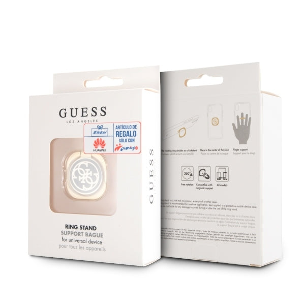 Guess magnetic ring with stand function - gold