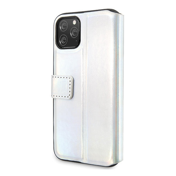 Guess GUFLBKN58BLD iPhone 11 Pro silver/silver book Iridescent