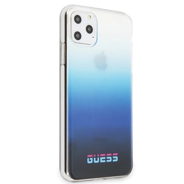 Guess GUHCN65DGCNA iPhone 11 Pro Max blue/gradient blue hard case California