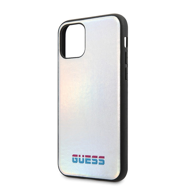 Guess GUHCN58BLD iPhone 11 Pro silver/silver hard case Iridescent