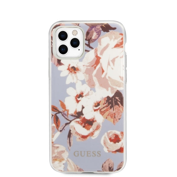 Guess GUHCN65IMLFL02 iPhone 11 Pro Max lilac/lilac N°2 Flower Collection