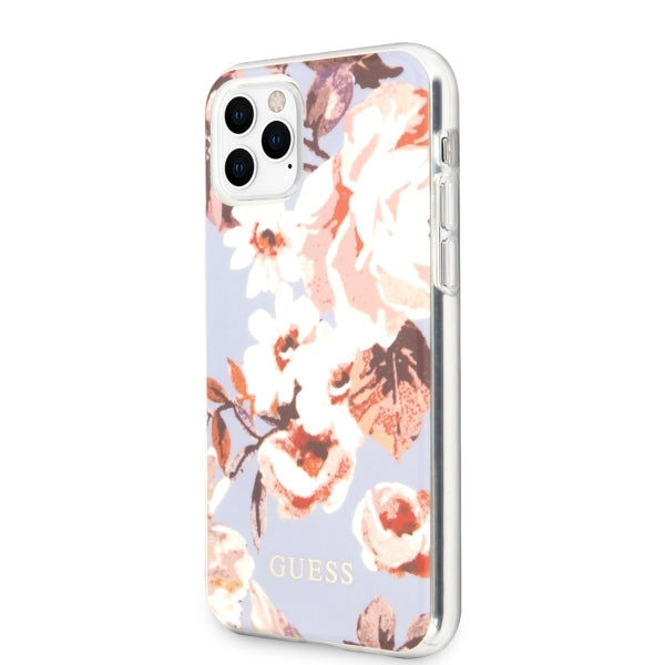 Guess GUHCN65IMLFL02 iPhone 11 Pro Max lilac/lilac N°2 Flower Collection
