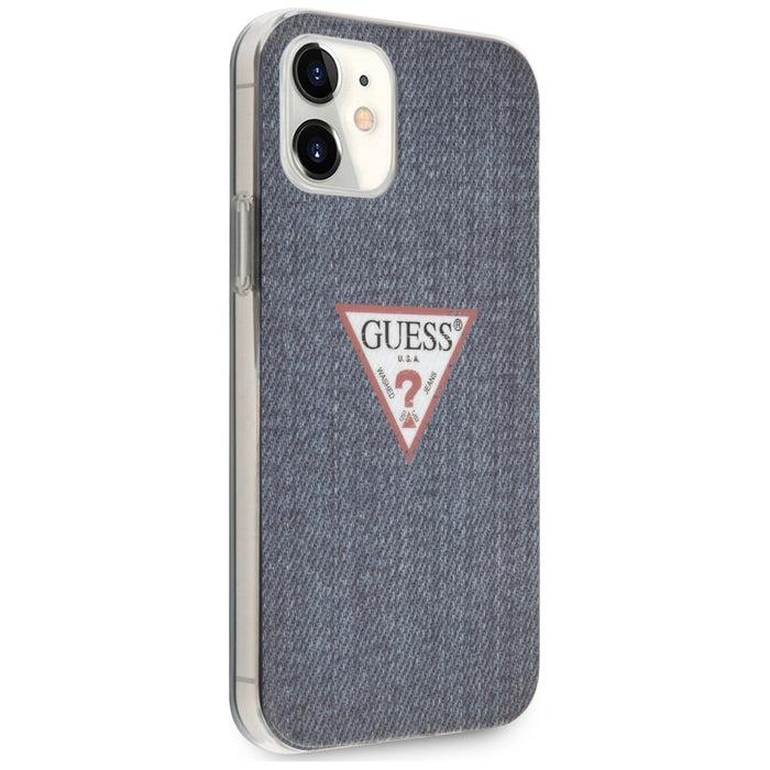 Guess GUHCP12SPCUJULDB iPhone 12 mini 5.4" navy/dark blue hardcase Jeans Collection