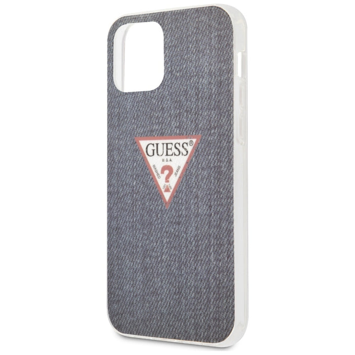 Guess GUHCP12SPCUJULDB iPhone 12 mini 5.4&quot; navy/dark blue hardcase Jeans Collection