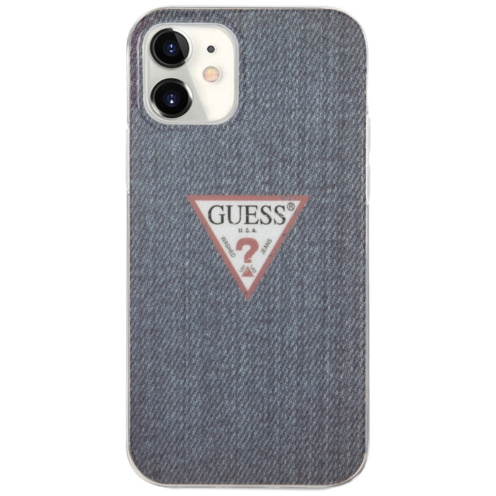 Guess GUHCP12SPCUJULDB iPhone 12 mini 5.4&quot; navy/dark blue hardcase Jeans Collection
