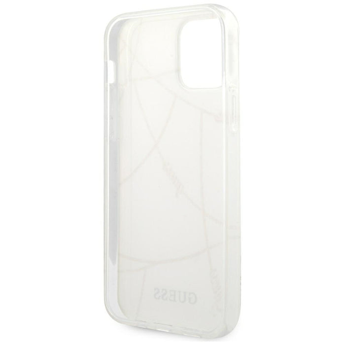 Guess GUHCP12SPCUCHWH iPhone 12 mini 5.4" white/white hardcase Gold Chain Collection