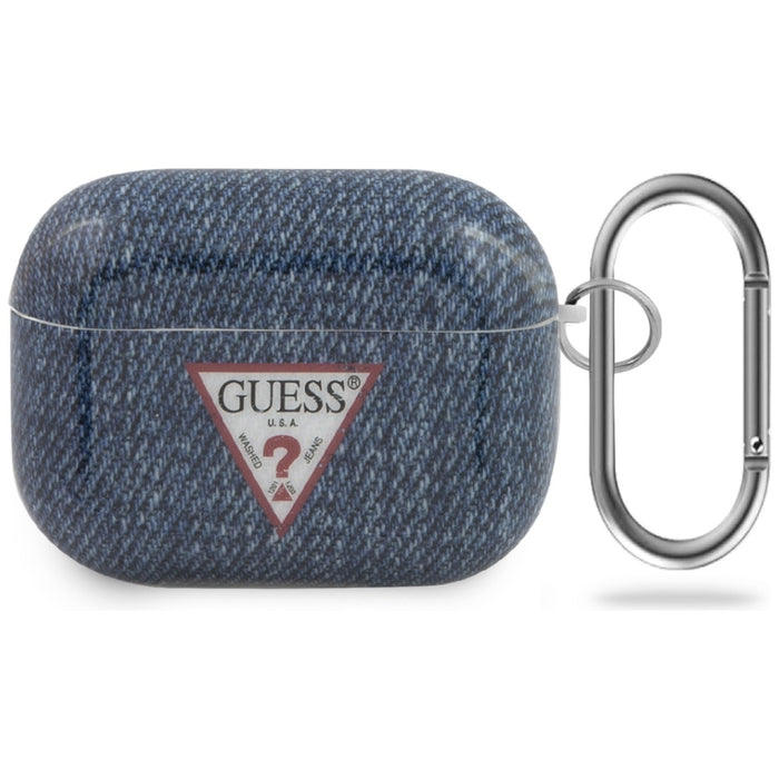 Guess GUACAPTPUJULDB AirPods Pro cover navy/dark blue Jeans Collection