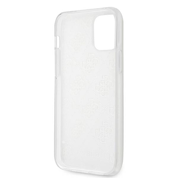 Guess GUHCP12L3D4GTR iPhone 12 Pro Max 6.7" transparent hardcase 4G 3D Pattern Collection