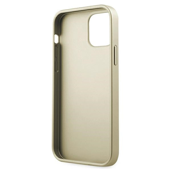 Guess GUHCP12LIGLGO iPhone 12 Pro Max 6.7" gold/gold hardcase Iridescent