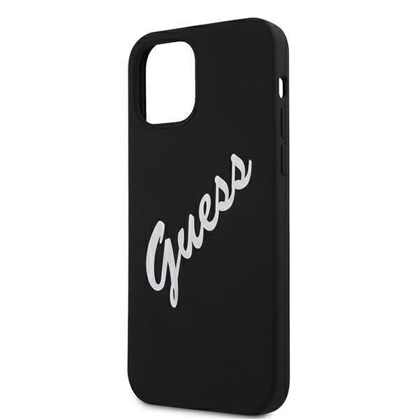 Guess GUHCP12LLSVSBW iPhone 12 Pro Max 6.7&quot; black/white hardcase Silicone Vintage