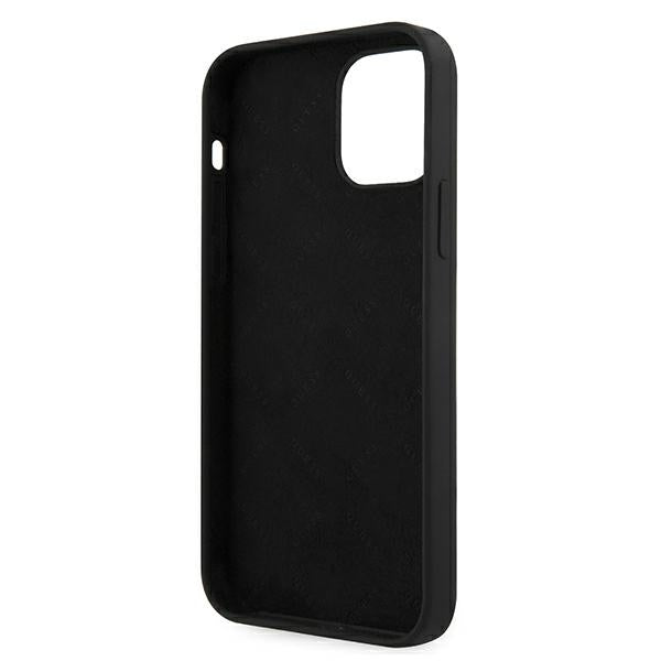 Guess GUHCP12SLSVSBW iPhone 12 mini 5.4" black and white hardcase Silicone Vintage