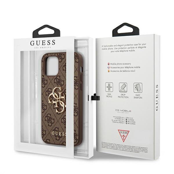 Guess 4G Big Metal Logo Case for iPhone 12 / iPhone 12 Pro -