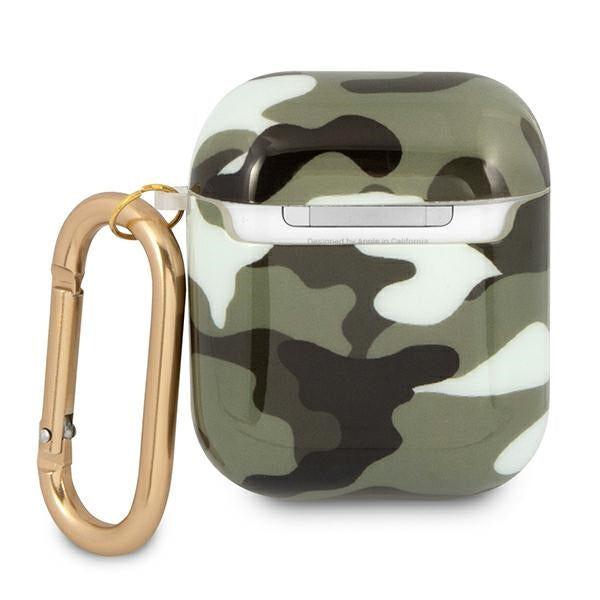 Guess GUA2UCAMA AirPods cover green/khaki Camo Collection