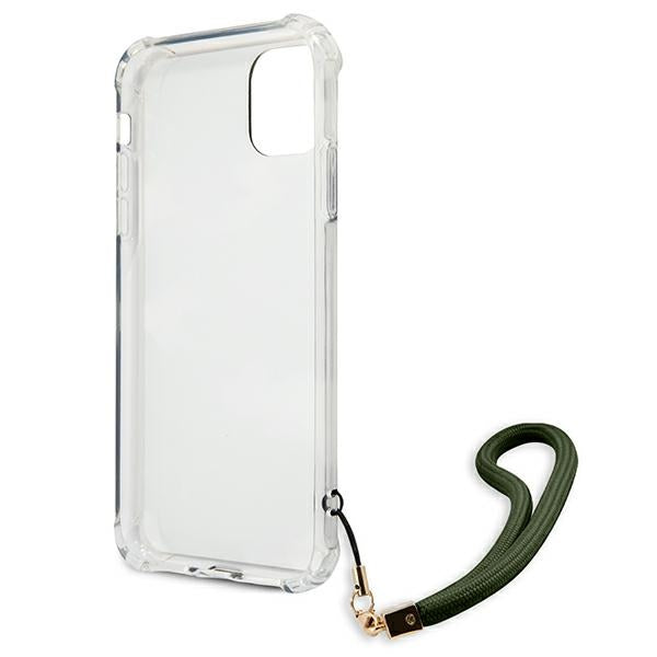 Guess GUHCN61KSARKA iPhone 11 6.1&quot; / Xr green/khaki hardcase Camo Collection