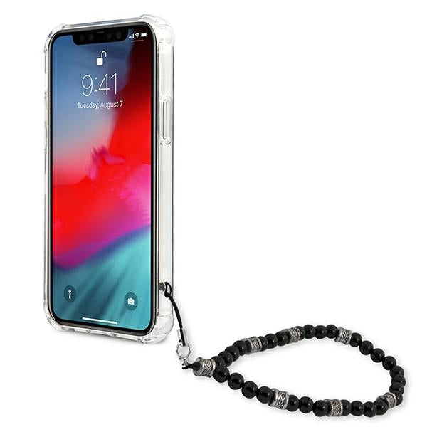 Guess GUHCP12LKPSBK iPhone 12 Pro Max 6.7" Transparent hardcase Black Pearl