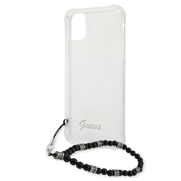 Guess GUHCP12LKPSBK iPhone 12 Pro Max 6.7&quot; Transparent hardcase Black Pearl