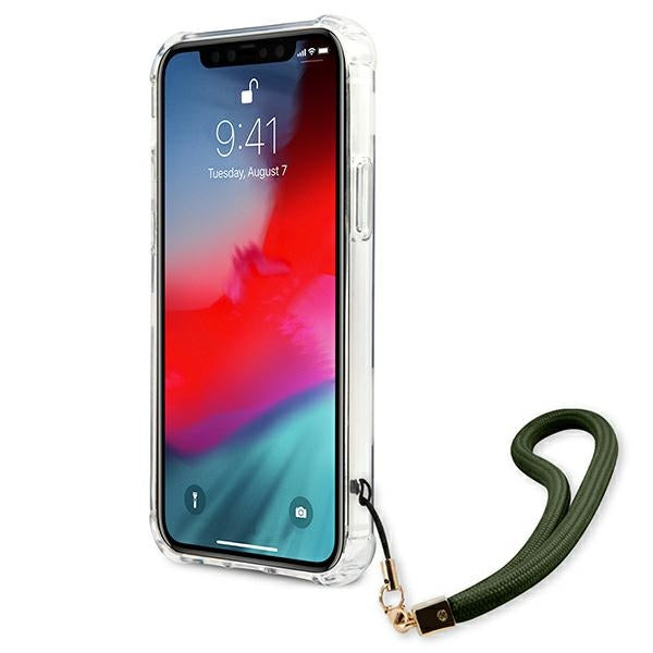 Guess GUHCP12LKSARKA iPhone 12 Pro Max 6.7" green/khaki hardcase Camo Collection