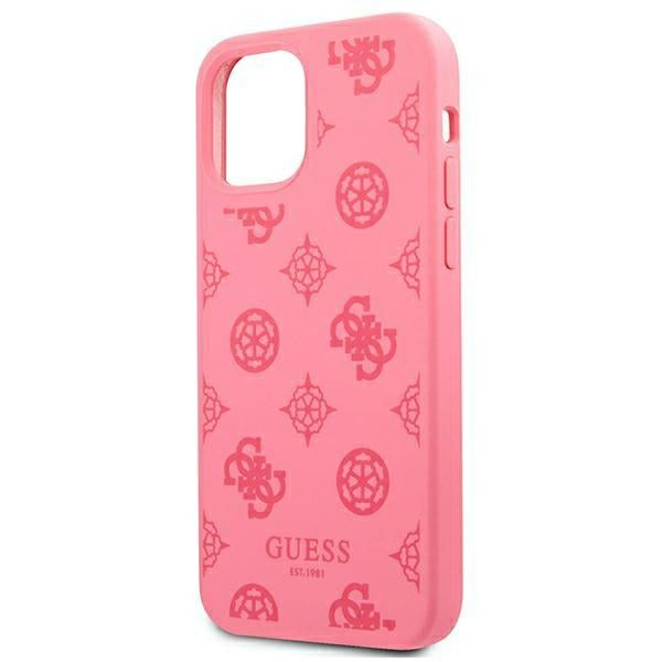 Guess GUHCP12LLSPEFU iPhone 12 Pro Max 6.7&quot; fuchsia/fuchsia hard case Peony Collection