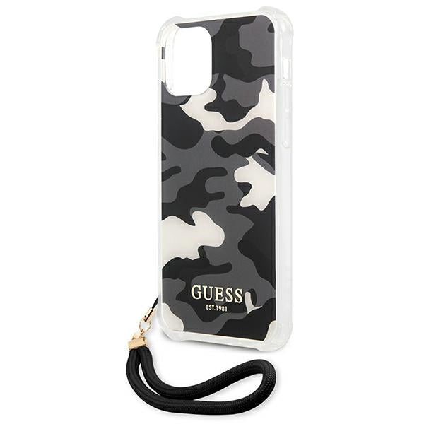 Guess GUHCP12MKSARBK iPhone 12/12 Pro 6.1&quot; black/black hardcase Camo Collection