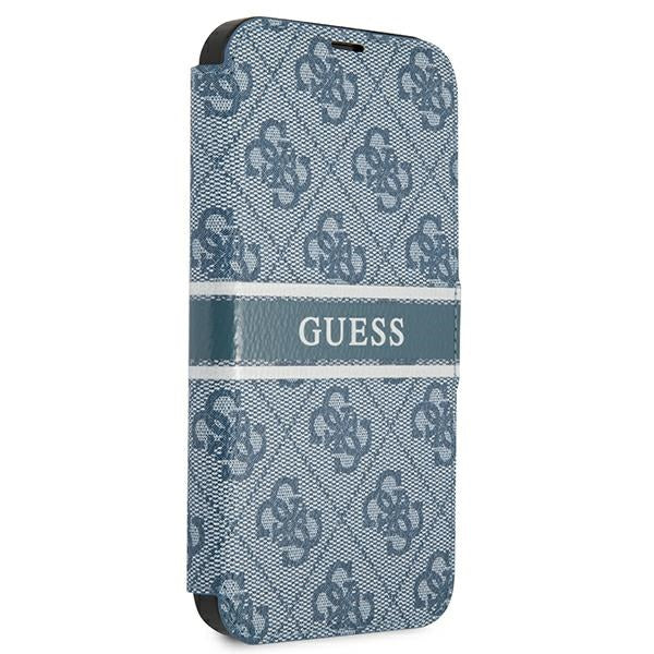 Guess GUBKP13S4GDBL iPhone 13 mini 5.4&quot; blue/blue book 4G Stripe