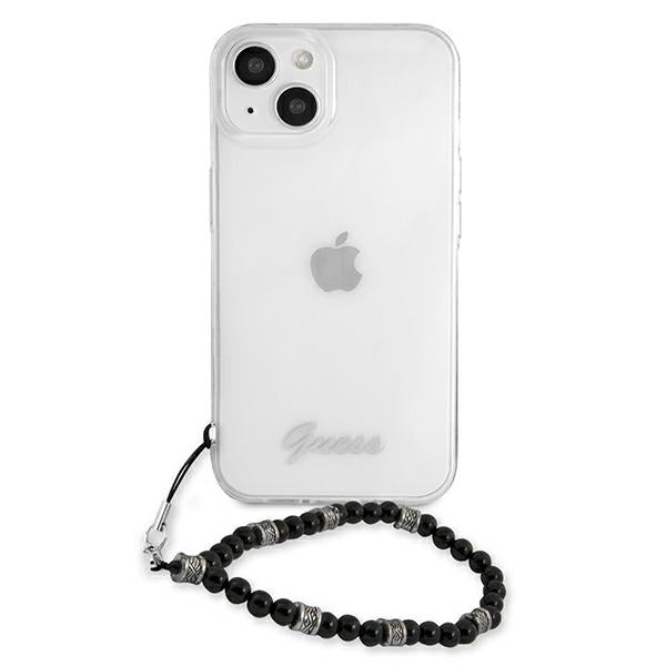 Guess GUHCP13MKPSBK iPhone 13 6.1&quot; Transparent hardcase Black Pearl