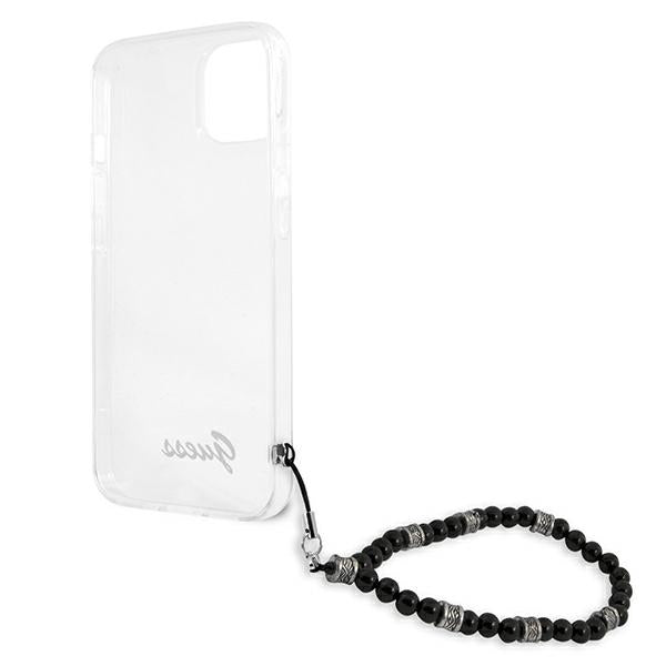 Guess GUHCP13SKPSBK iPhone 13 mini 5.4&quot; Transparent hardcase Black Pearl