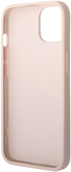 Guess 4G Big Metal Logo iPhone 15 Case - Pink