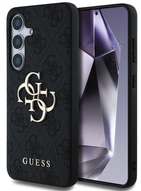 Guess Big 4G Logo Classic Logo Case for Samsung Galaxy S25 Black