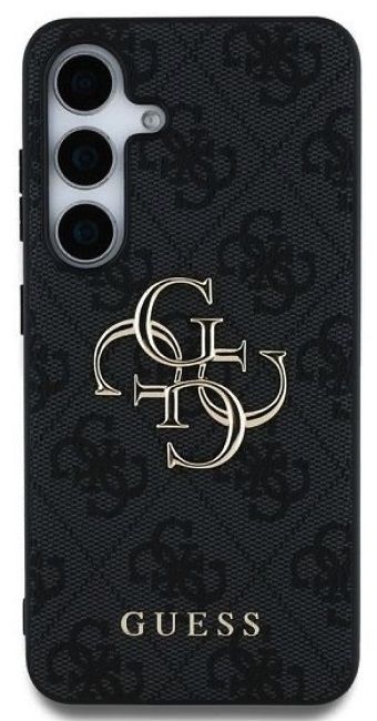 Guess Big 4G Logo Classic Logo Case for Samsung Galaxy S25 Black