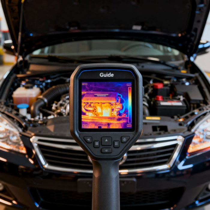Guide Sensmart E3 thermal imaging camera Graphite 256 x 192 pixels Built-in display LCD 640 x 480 pixels