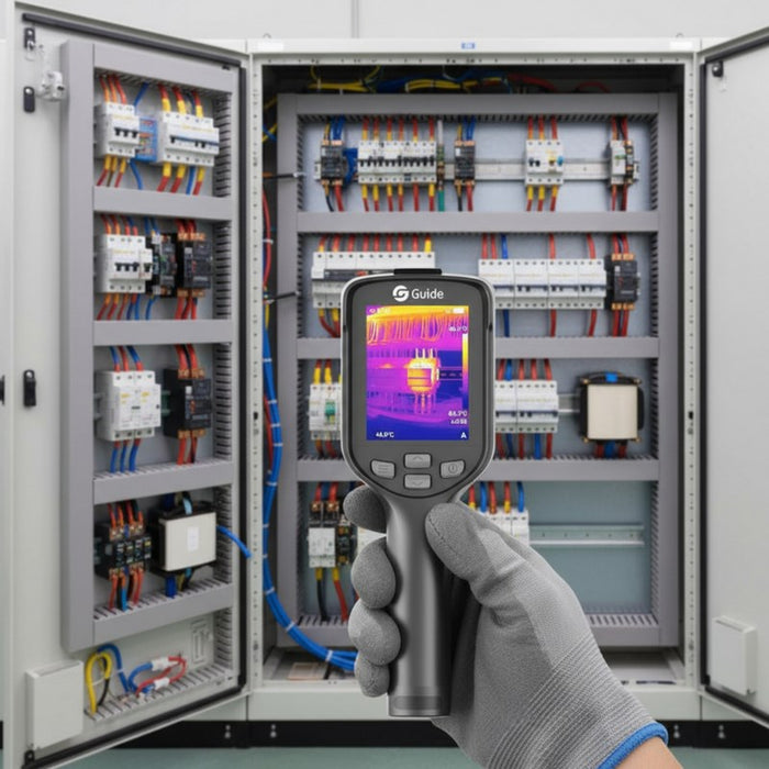 Guide Sensmart E3 thermal imaging camera Graphite 256 x 192 pixels Built-in display LCD 640 x 480 pixels