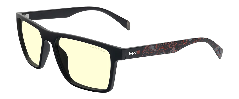 GUNNAR x Call of Duty Alpha Edition Set - Onyx/Infrared - Amber - Glasses + Case