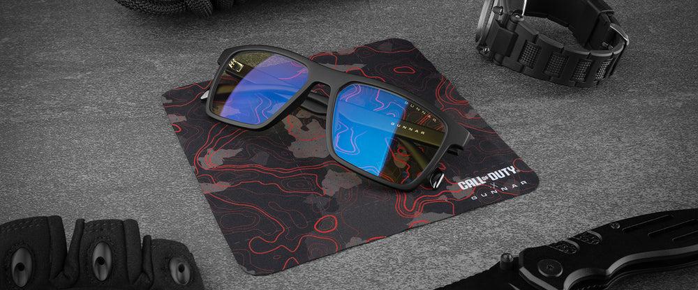 GUNNAR x Call of Duty Alpha Edition Set - Onyx/Infrared - Amber - Glasses + Case