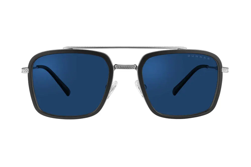 GUNNAR Baron Silver Sunglasses - Sunglasses