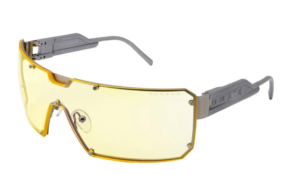 GUNNAR Cyberpunk 2077 Dex Computer Glasses - Amber - Steel