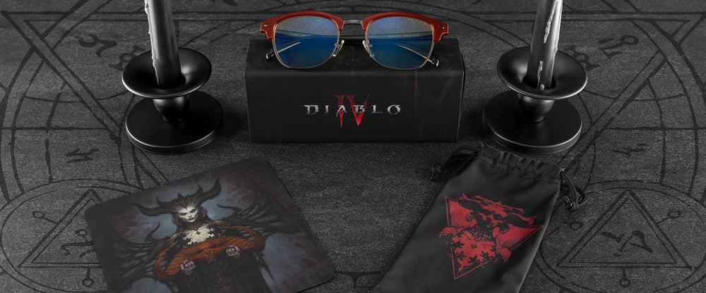 GUNNAR Diablo IV Sanctuary Edition Computer Glasses - Blood Onyx Amber