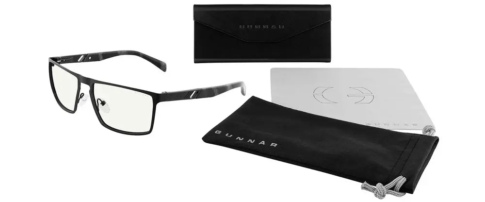GUNNAR Fremont Onyx Gaming Glasses - Clear Pro