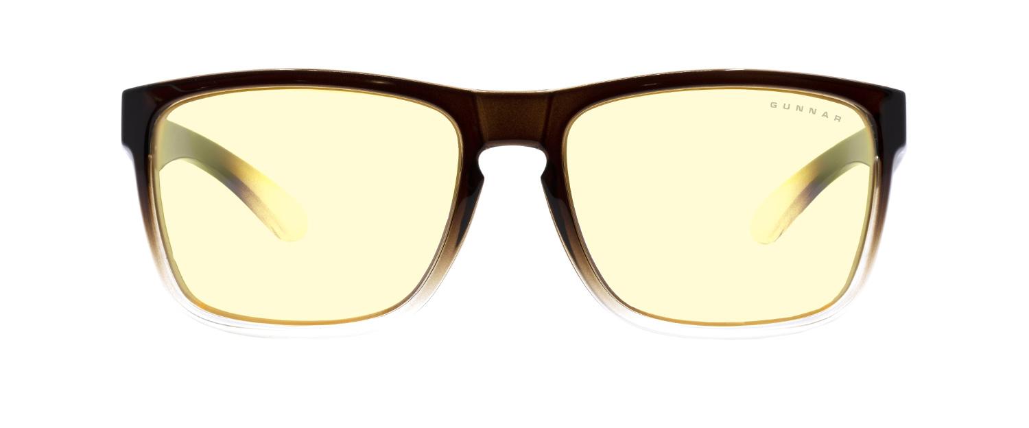 Computer glasses GUNNAR Intercept Latte Fade, Amber, Brown