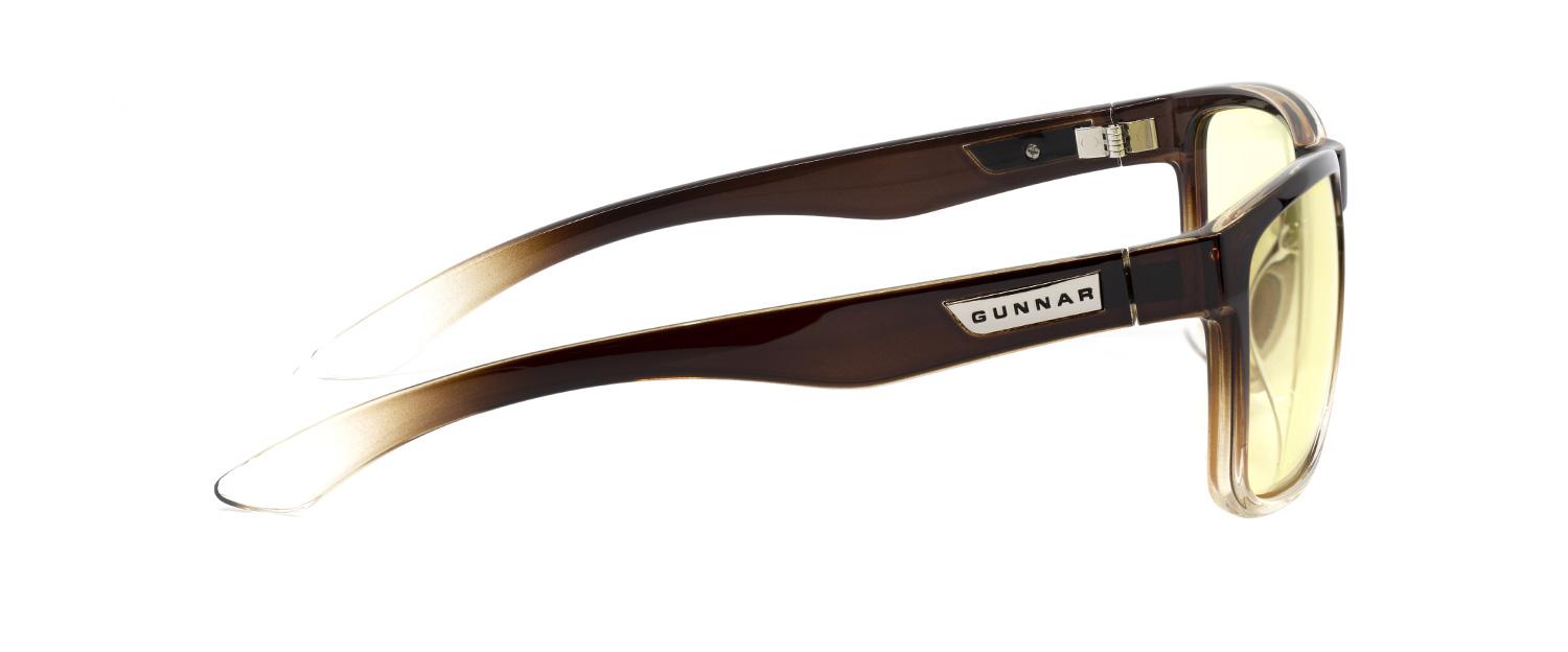 Computer glasses GUNNAR Intercept Latte Fade, Amber, Brown