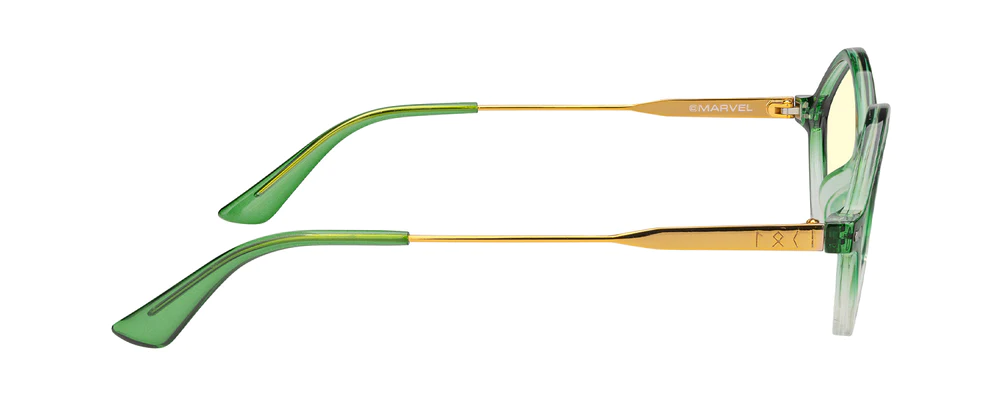Computer Glasses GUNNAR Loki Asgard Edition - Emerald Gold Amber