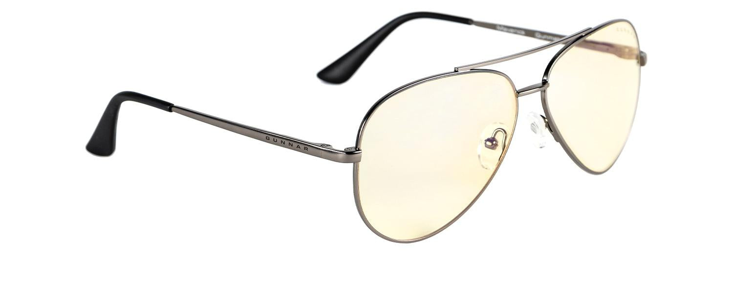 Computer glasses GUNNAR Maverick Gunmetal, Silver