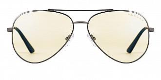 Computer glasses GUNNAR Maverick Gunmetal Clear, Silver