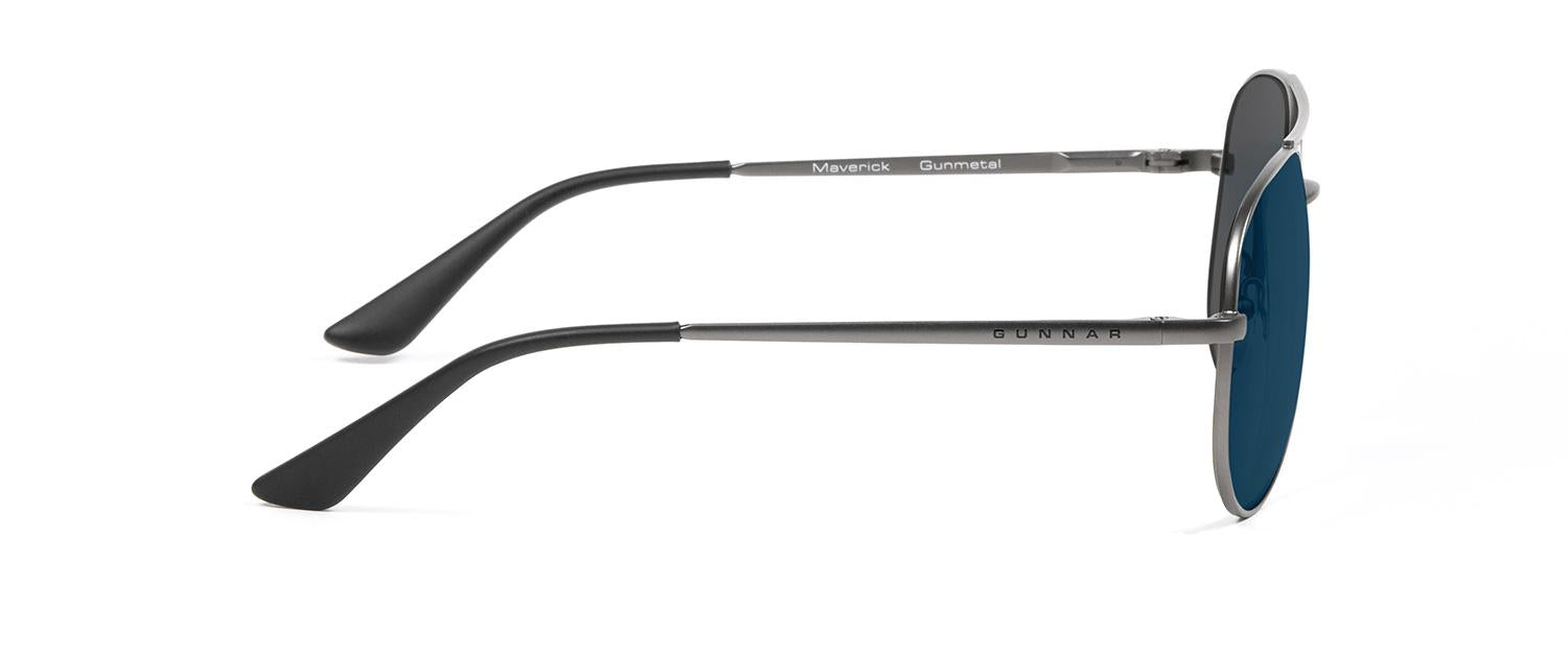 Computer glasses GUNNAR Maverick Gunmetal Onyx, Sun, Black