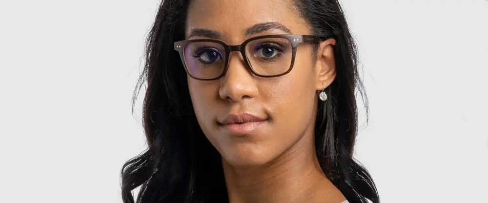 Computer glasses GUNNAR Muir Ebony (wood), Clear Pro